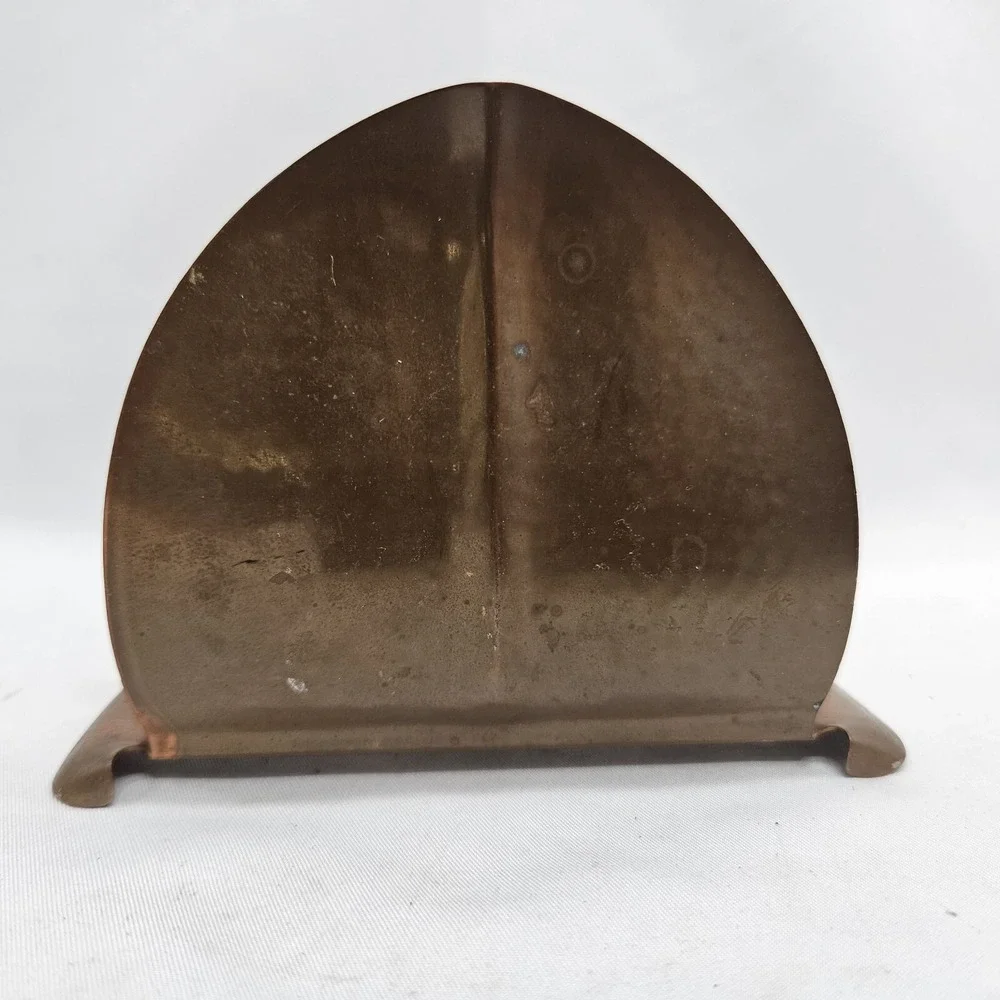 Scandinavian Sweden Copper Desk Letter NAPKIN HOLDER Copper‎ Dalarna VINTAGE